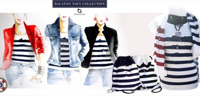 Burda Anna Balaton Navy kollekció